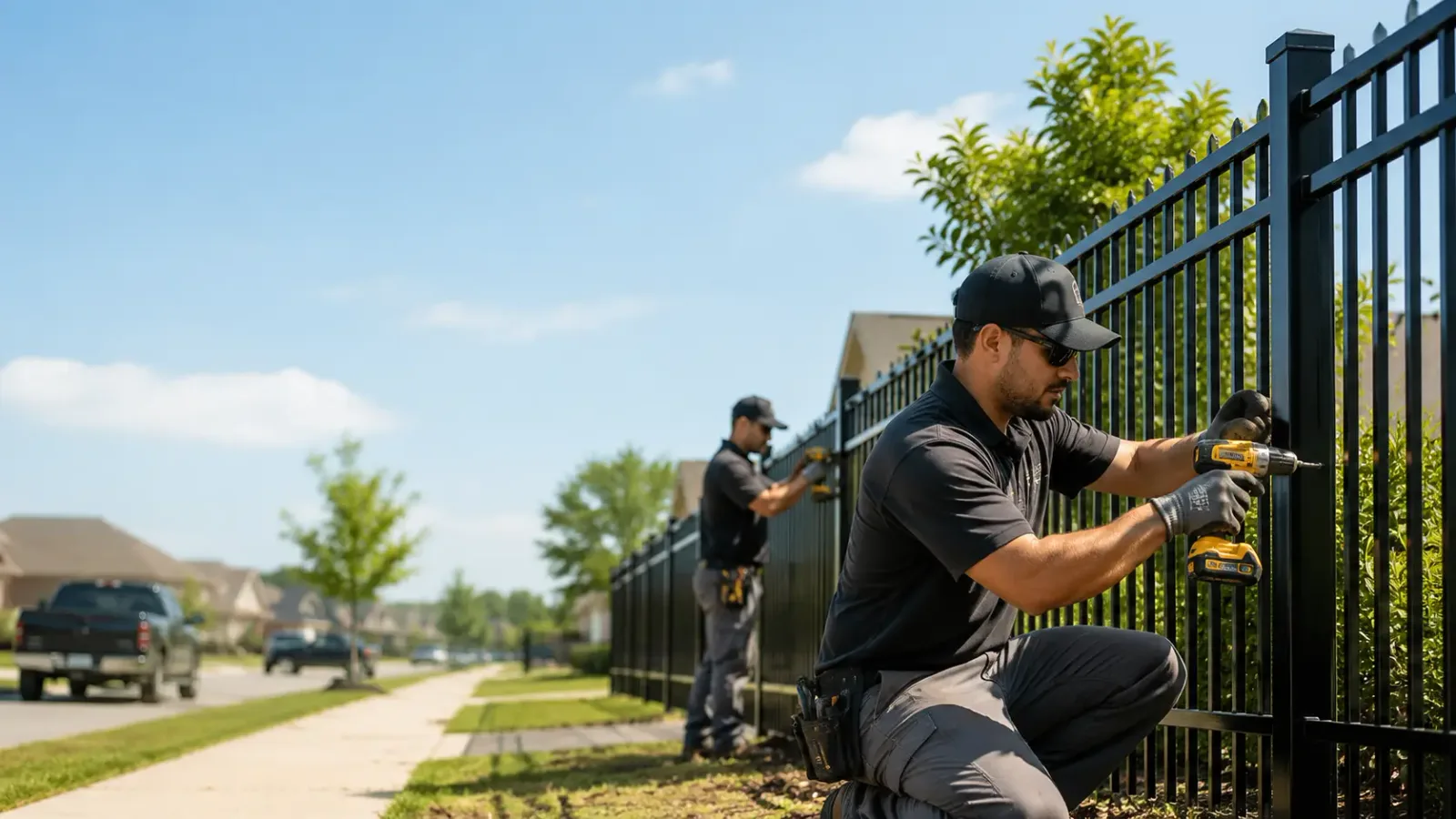 Metal Fence Installation in Norman, IN